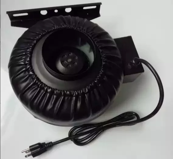 Ventilation Centrifugal Duct Fan, 4", 5", 6", 8"