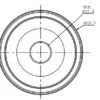 Ventilation Centrifugal Tube, 130*120mm, 140m3/h, Brushless - view 4