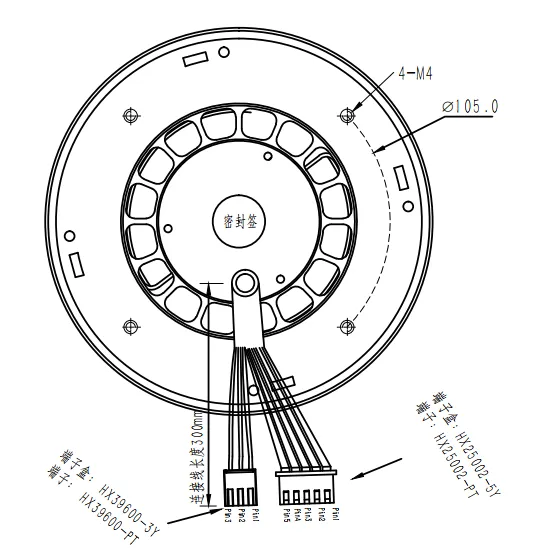 Ventilation Centrifugal Tube, 130*120mm, 140m3/h, Brushless - view 5