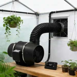 Ventilation Duct Fan, 402, CFM, 10-speed