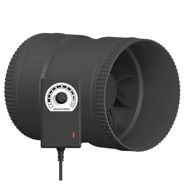 Ventilation Duct Inline Fan, 230V, Plastic