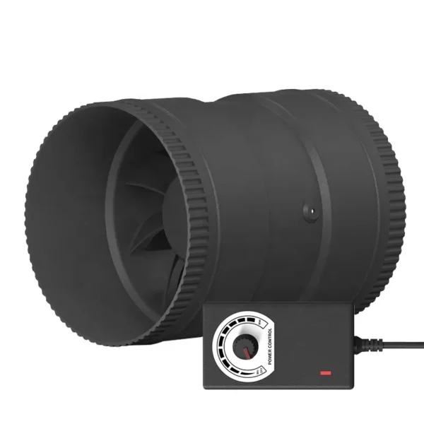 Ventilation Duct Inline Fan, 230V, Plastic - view 3