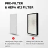 Ventilation Duct Inline Fan, Steel, HEPA - view 5