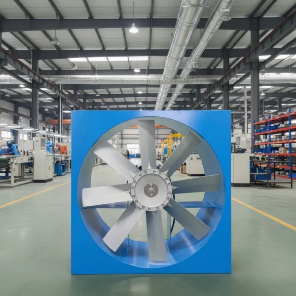 Ventilation Exhaust Axial Fan, 380V, 600mm, Wall - view 6