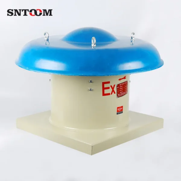 Ventilation Exhaust Fan, Explosion-proof, Axial, Roof - view 3