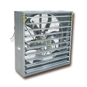 Ventilation Exhaust Shutter Fan, Wall, Axial, Stainless, Steel