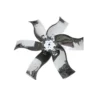 Ventilation Exhaust Shutter Fan, Wall, Axial, Stainless, Steel - view 3