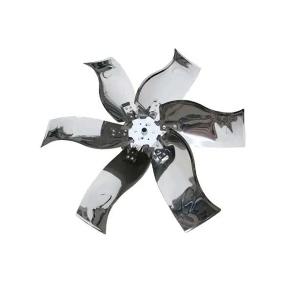 Ventilation Exhaust Shutter Fan, Wall, Axial, Stainless, Steel - view 3