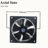 Ventilation External Rotor Motor, FZY-600, Axial - view 6