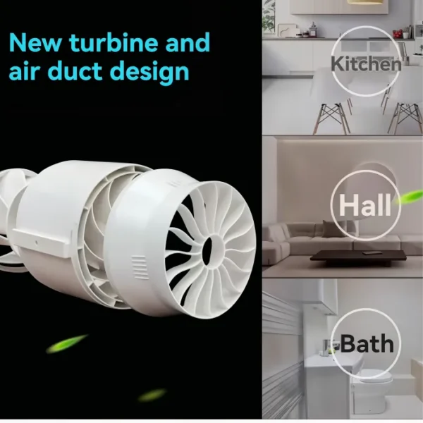 Ventilation Fan, 6", Wall - view 6
