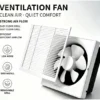 Ventilation Fan, A.C. Source, Plastic - view 2
