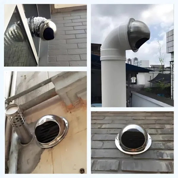 Ventilation Fan Parts, 304, Stainless, Steel, Wall - view 4