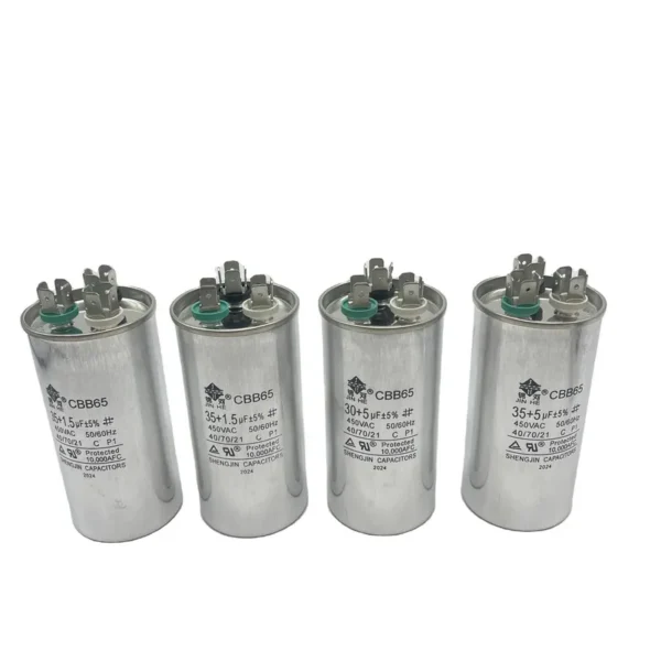 Ventilation Fan Parts, 450V, CBB65, 5-150uF, Aluminum