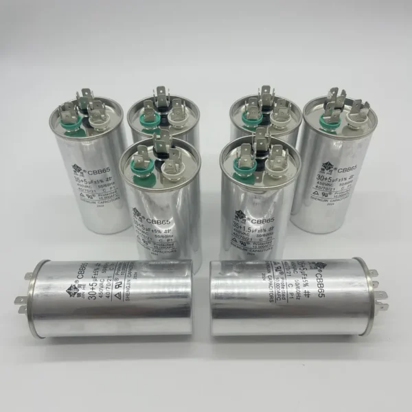 Ventilation Fan Parts, 450V, CBB65, 5-150uF, Aluminum - view 3