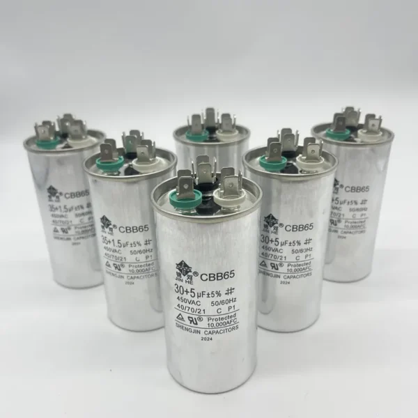 Ventilation Fan Parts, 450V, CBB65, 5-150uF, Aluminum - view 4