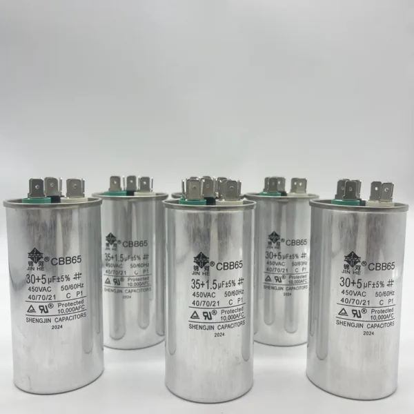 Ventilation Fan Parts, 450V, CBB65, 5-150uF, Aluminum - view 5