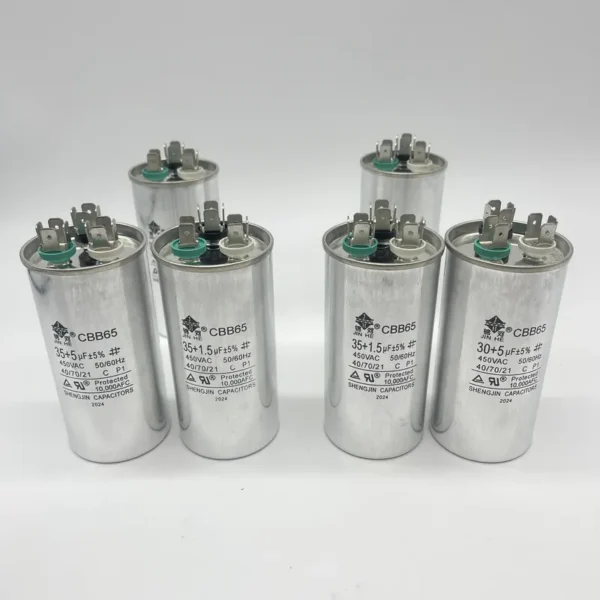 Ventilation Fan Parts, 450V, CBB65, 5-150uF, Aluminum - view 6