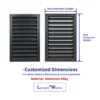 Ventilation Fan Parts, Aluminum, Waterproof, HVAC - view 3