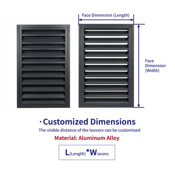 Ventilation Fan Parts, Aluminum, Waterproof, HVAC - view 3