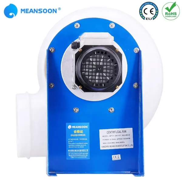 Ventilation Fan Parts, MPCF-200-F4T, 380V, Plastic, IP54 - view 4