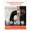 Ventilation Fan, Wall, Stainless, Steel - view 6