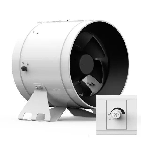 Ventilation Hydroponics Can Fan, 12", 315mm, Inline - view 4