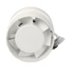 Ventilation Inline Duct Blower, Wall, Plastic, LFI-09S