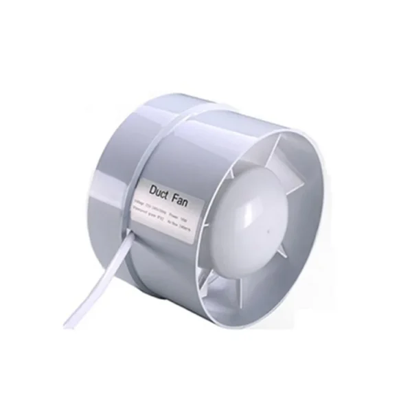 Ventilation Inline Duct Blower, Wall, Plastic, LFI-09S - view 4