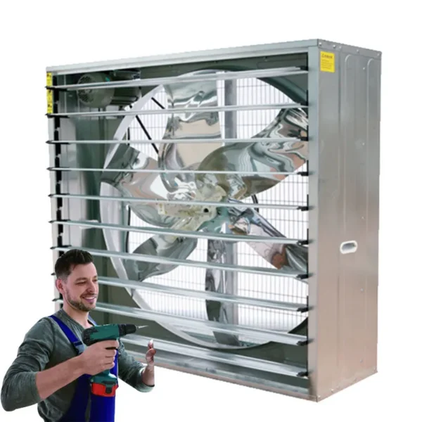 Ventilation Push-pull Exhaust Fan, 380v, Electric - view 6