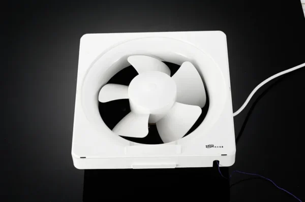 Ventilation Silent Exhaust Fan, Wall, Ceiling, Plastic - view 6