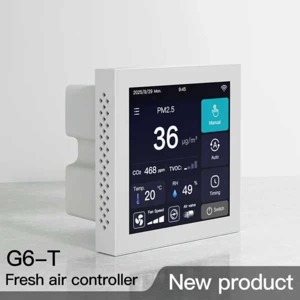 Ventilation System Intelligent Controller, CO2, HVAC - view 6