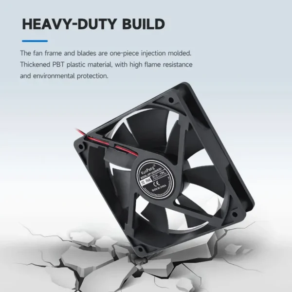 Ventolation Brushless Motor, 12025, 120*120*25mm, 120mm, 5V - view 3