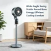 Vertical Air Circulation Fan, 50W(0.07hp), ABS Plastic - view 2