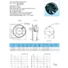 Vertical Axial Flow Cooler, 200mm, 24V, Brushless, 60mm - view 4