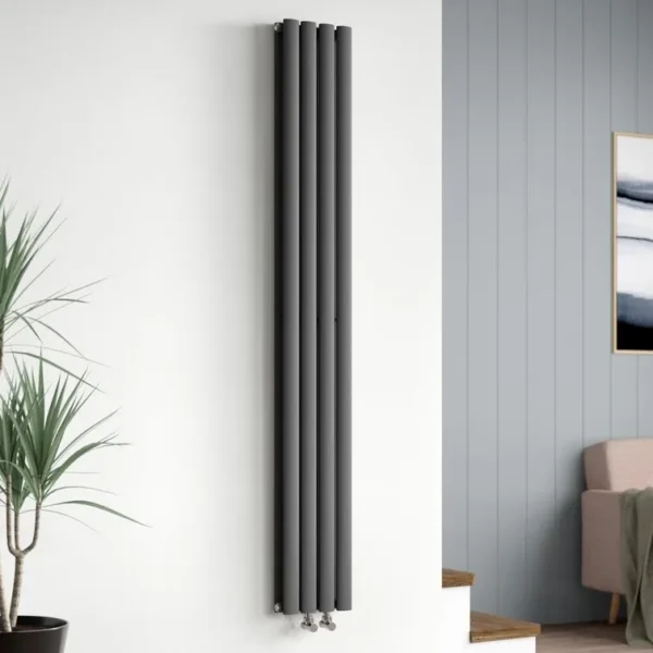 Vertical Designer Radiator, Steel, HVAC