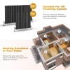 Vertical Designer Radiator, Steel, HVAC - view 4