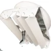 Vertical Greenhouse Ventilation Fan, PVC, Axial