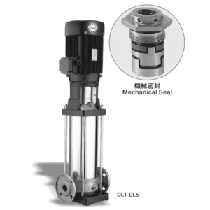 Vertical Multistage Boiler, Stainless, Steel, 304