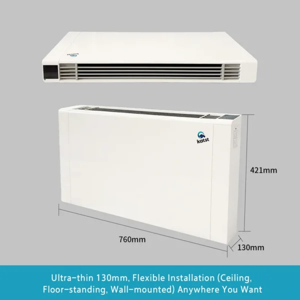 Vertical Ultra Thin Fan, 0.9-3.5, Water - view 3