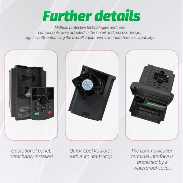 Vfd Drive for Fan, 0.75KW-15KW, 380V - view 6
