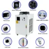 Vietnam Co2 Laser Chiller, LQE-6100, AC 1PH 220V, 500 W - view 5