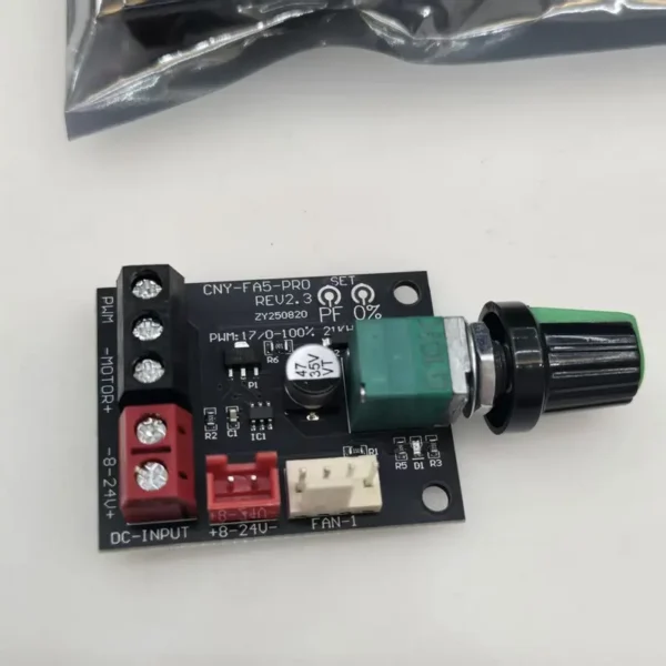 Violent Fan, 4-wire, Brushless, PWM, 8-24V - view 2