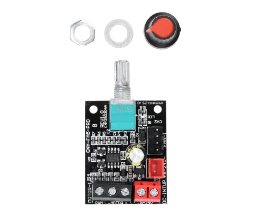 Violent Fan, 4-wire, Brushless, PWM, 8-24V - view 4
