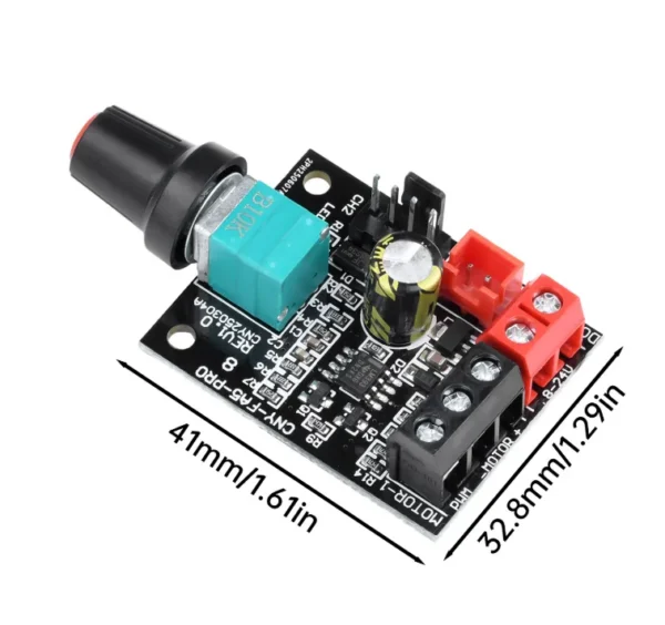 Violent Fan, 4-wire, Brushless, PWM, 8-24V - view 6