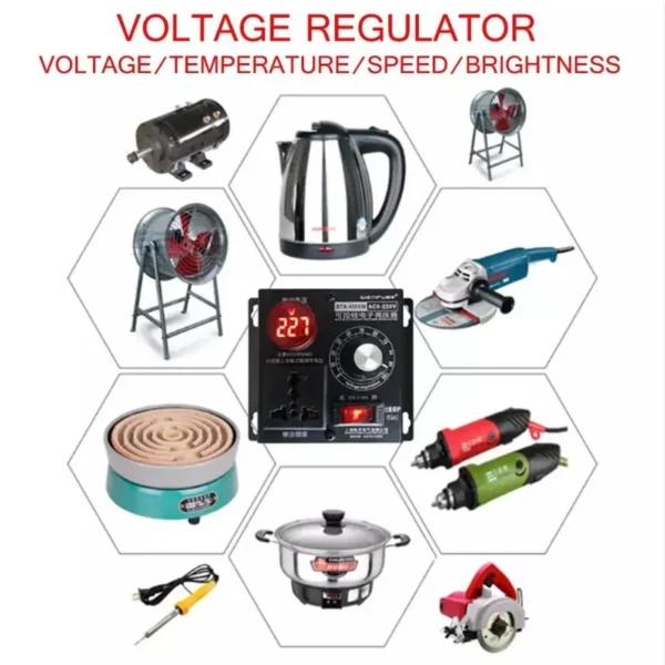 Voltage Converter Transformer Motor, 220V, 4000W - view 6
