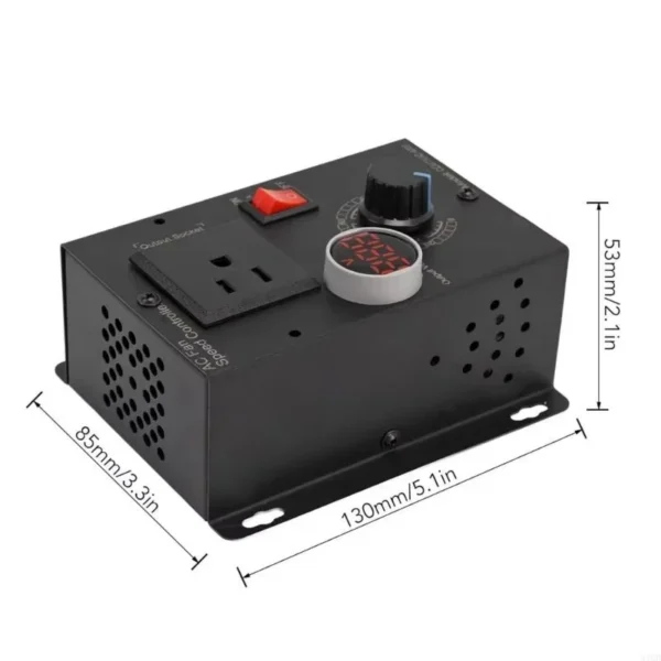 Voltage Regulator Adjustable Motor, 110-230V - view 2