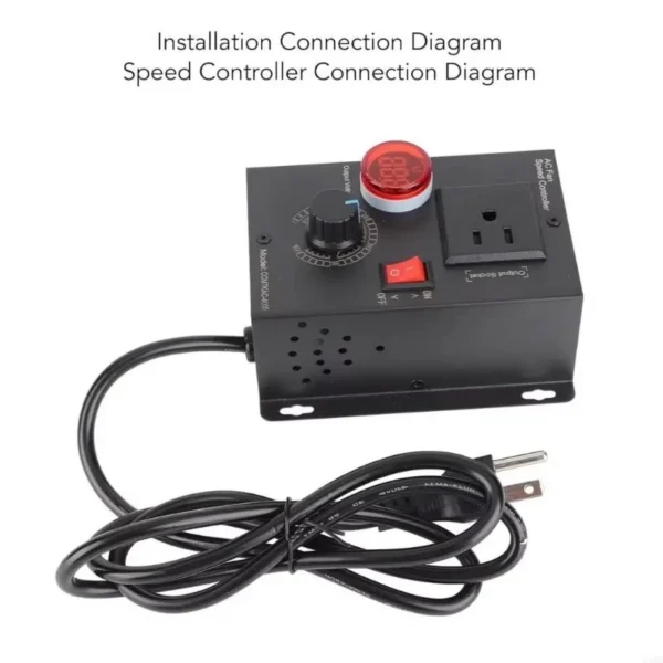 Voltage Regulator Adjustable Motor, 110-230V - view 5