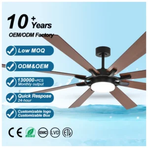 Volume Ceiling Fan, INCH, APP, CONTROL, LED