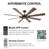 Volume Ceiling Fan, INCH, APP, CONTROL, LED - view 3