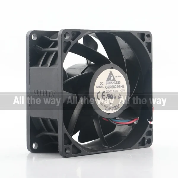 Volume Qfr0824ghe Cooling Fan, 5V, 12V, 48V, DC24V - view 2